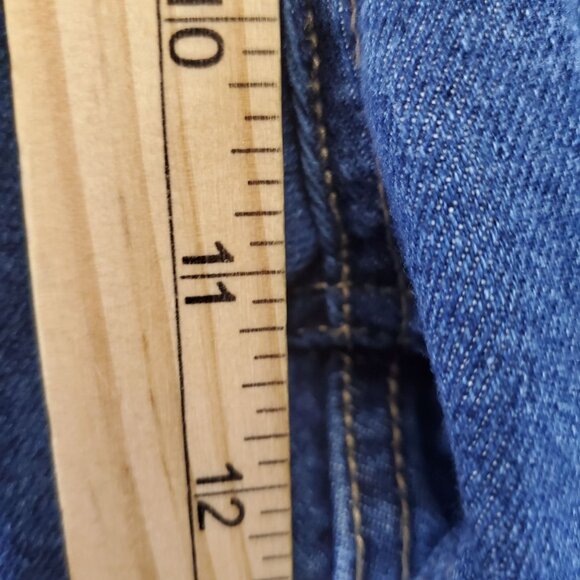 Seven7 Jeans Womens Size 14 Blue Slim Straight Stretch Denim Classic - Picture 5 of 11